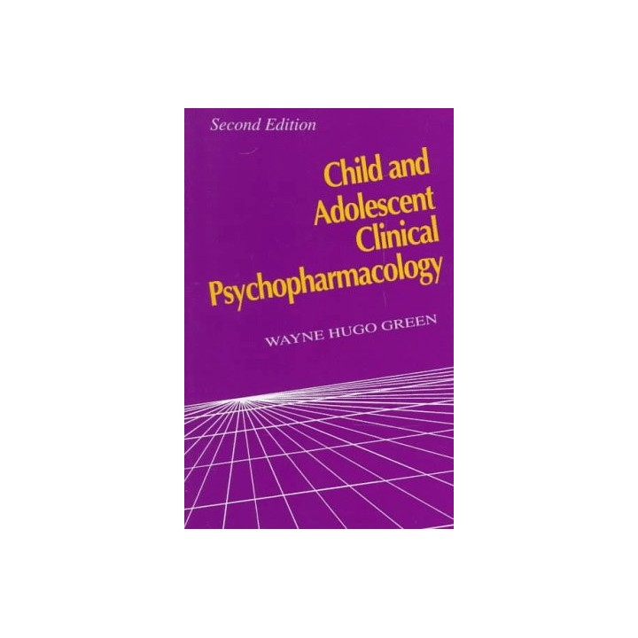 Child And Adolescent Clinical Psychopharmacology